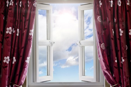 Window drapes